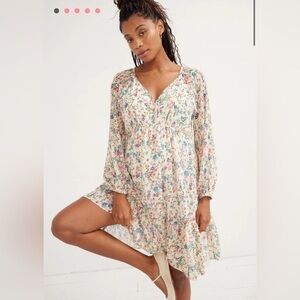 Hatch maternity Kelsey floral mini dress 4 xl